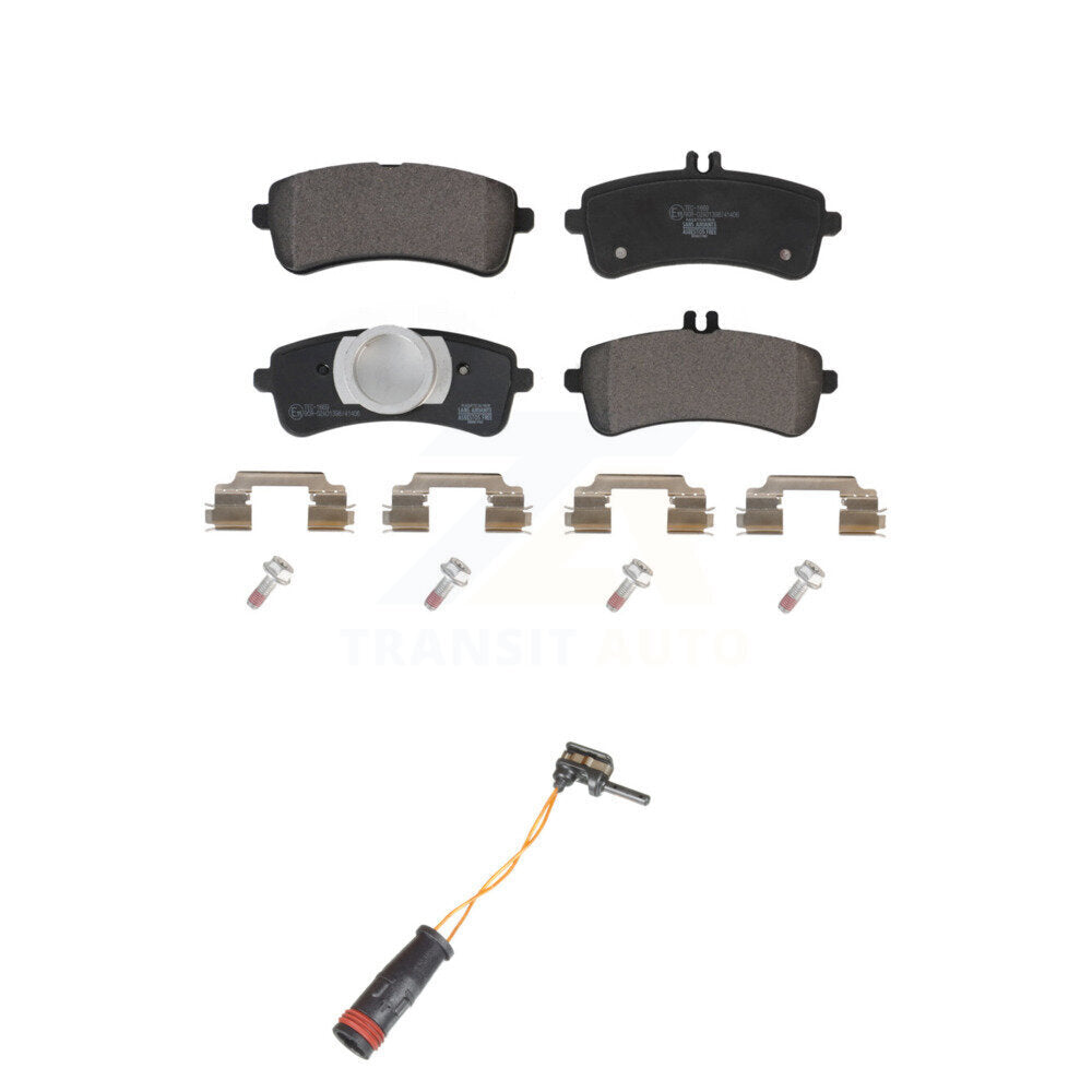 Ceramic Brake Pad & Wear Sensor Rear Kit For Mercedes-Benz S63 AMG SL63 S65 SL65
