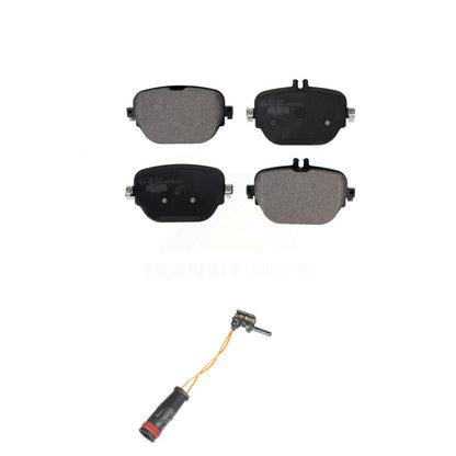 Ceramic Brake Pads & Wear Sensor Rear Kit For 19-20 Mercedes-Benz E63 AMG S 4.0L