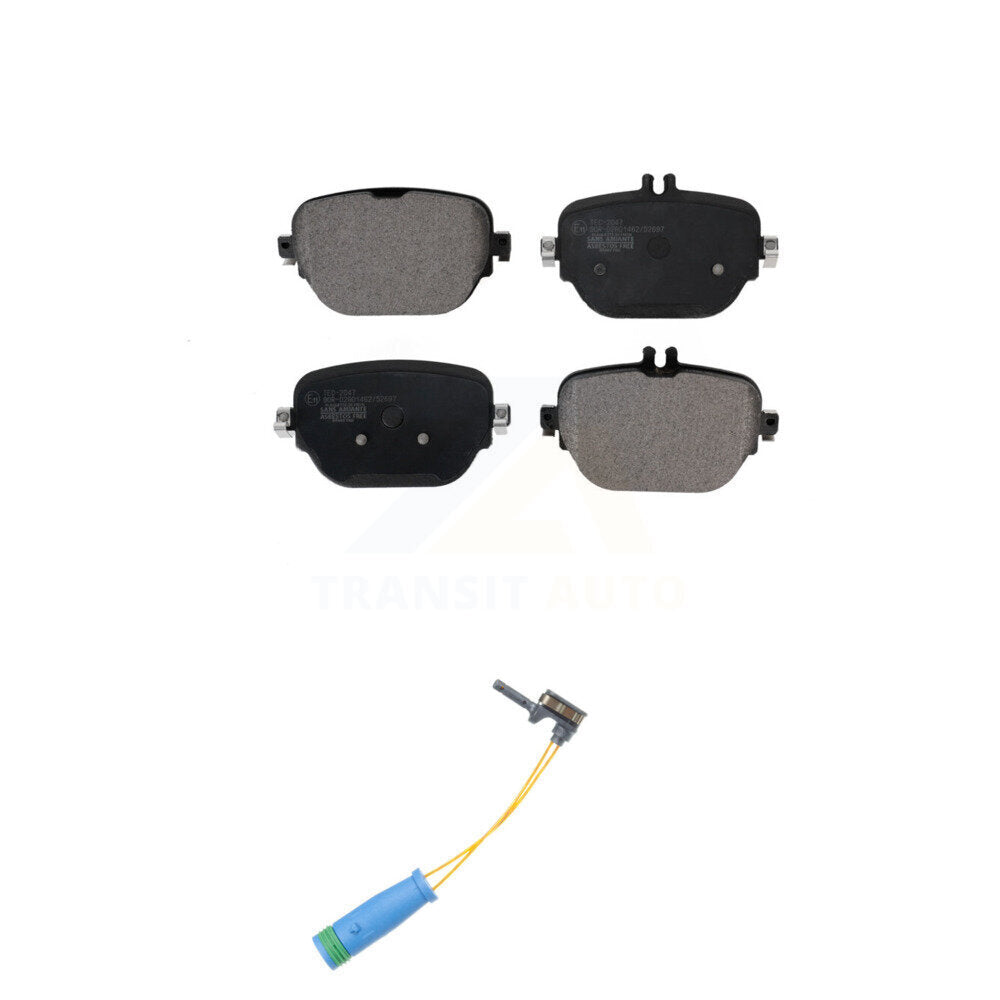 Ceramic Brake Pad Wear Sensor Rear Kit For Mercedes-Benz E400 E450 E53 AMG E43 S