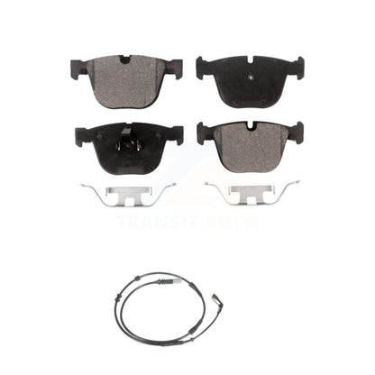 Ceramic Disc Brake Pads And Wear Sensors Rear Kit For BMW 750i 750Li