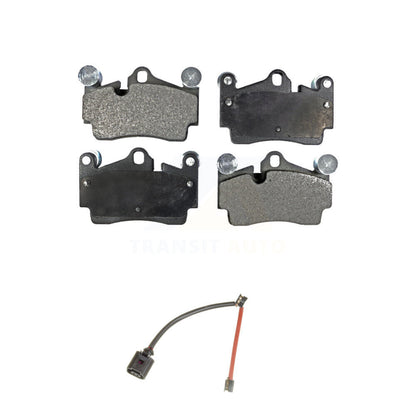 Ceramic Brake Pads & Wear Sensor Rear Kit For Audi Q7 Porsche Cayenne Volkswagen