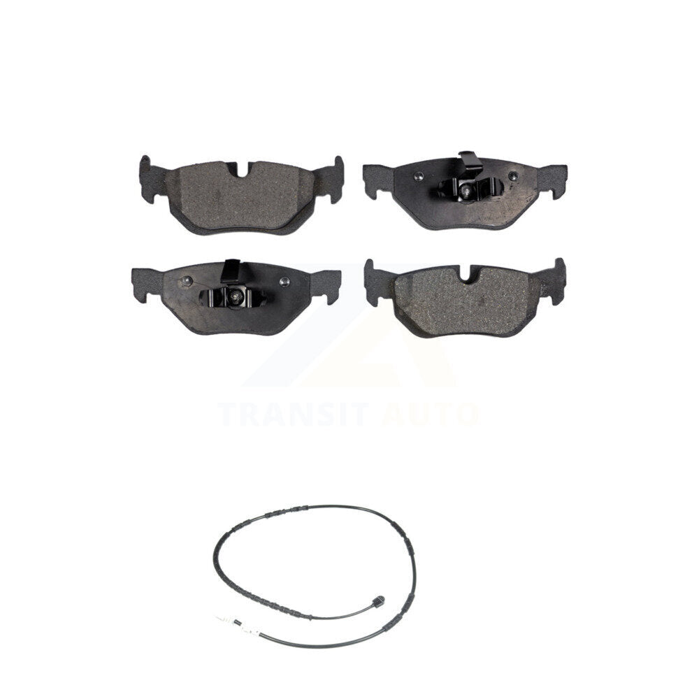 Ceramic Disc Brake Pads And Wear Sensors Rear Kit For BMW 328i xDrive 128i