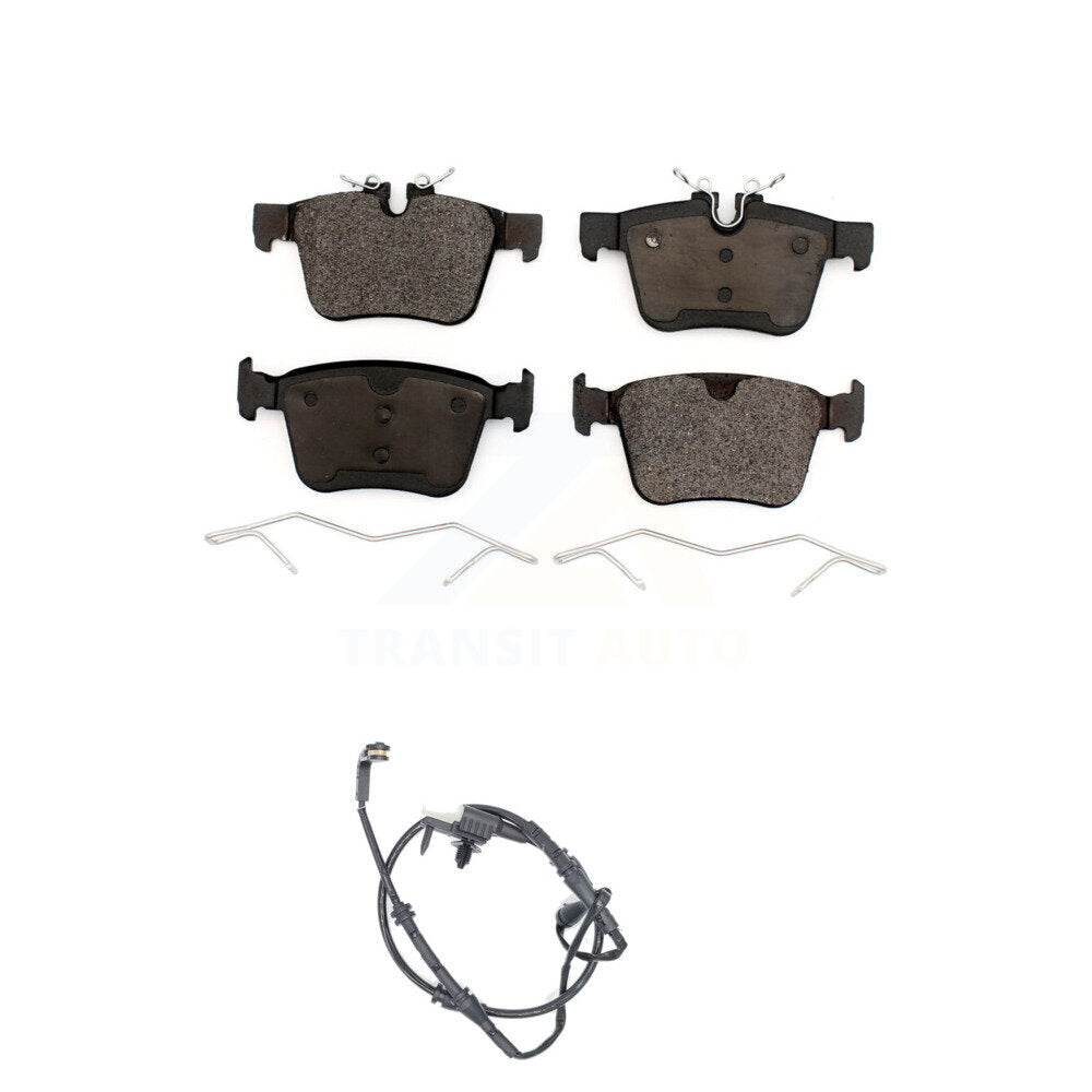 Ceramic Disc Brake Pads And Wear Sensors Rear Kit For Land Rover Discovery Sport