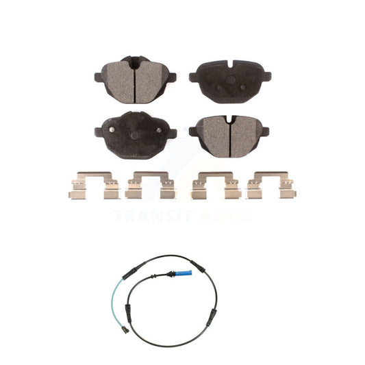 Ceramic Disc Brake Pads And Wear Sensors Rear Kit For BMW 530i xDrive 530e 540d