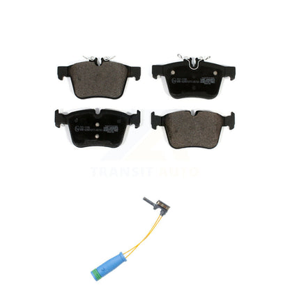 Ceramic Disc Brake Pads & Wear Sensor Rear Kit For Mercedes-Benz C300 C400 C350e
