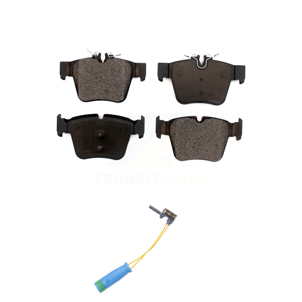 Ceramic Brake Pads & Wear Sensor Rear Kit For Mercedes-Benz GLC300 C43 AMG GLC43