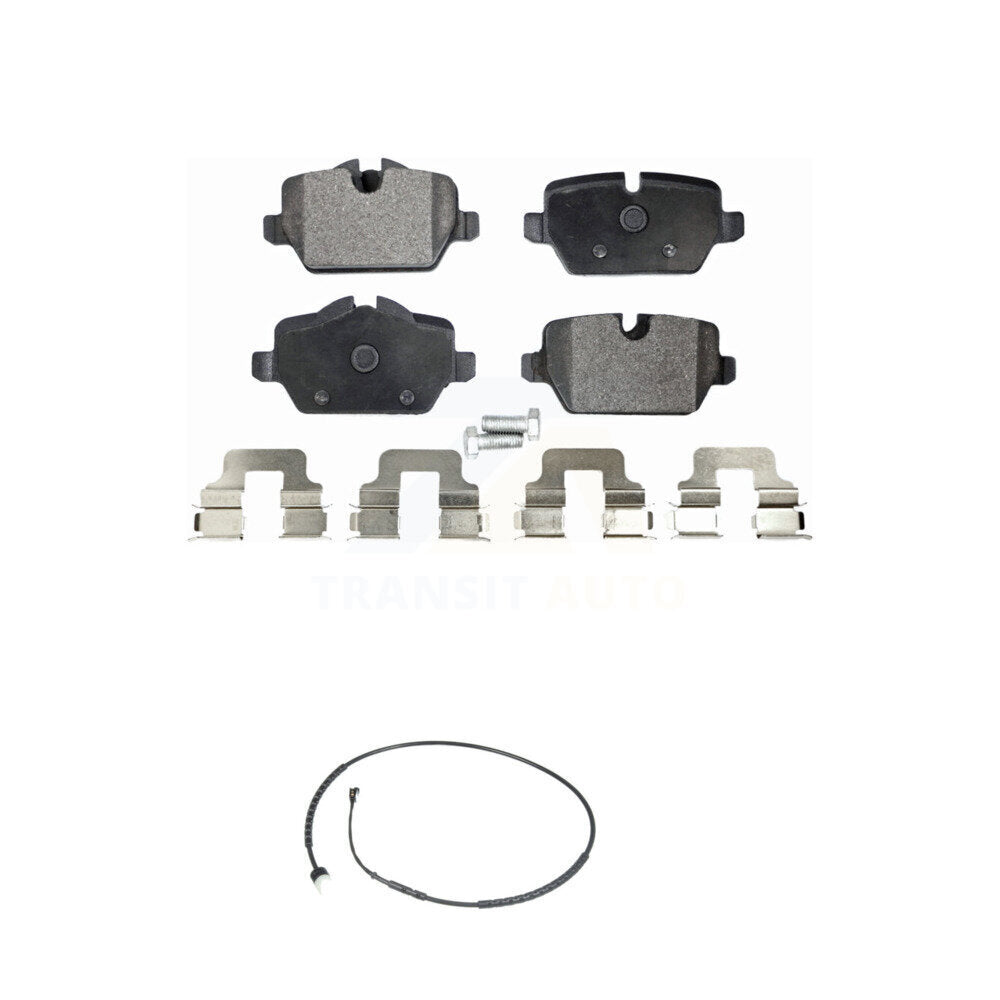 Ceramic Disc Brake Pad & Wear Sensor Rear Kit For Mini Cooper Countryman Paceman