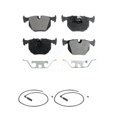Ceramic Disc Brake Pads And Wear Sensors Rear Kit For 2004-2010 BMW X3