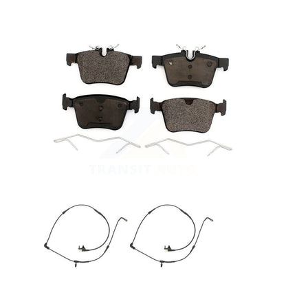 Ceramic Disc Brake Pads And Wear Sensors Rear Kit For Land Rover Range Evoque