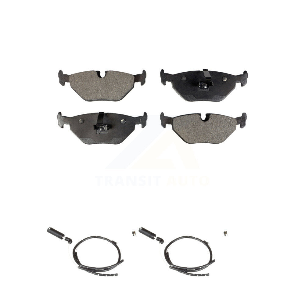 Ceramic Disc Brake Pads And Wear Sensors Rear Kit For BMW Z4