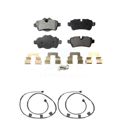 Ceramic Disc Brake Pads And Wear Sensors Rear Kit For Mini Cooper 1.6L
