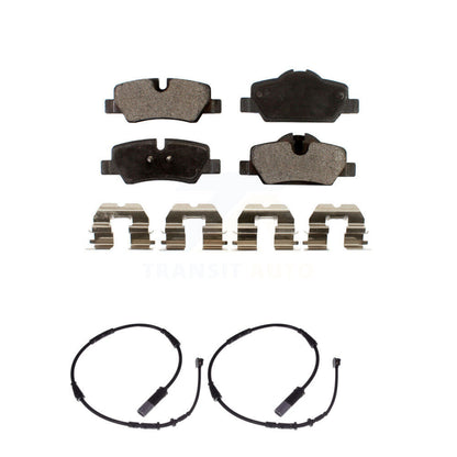 Ceramic Disc Brake Pads And Wear Sensors Rear Kit For Mini Cooper