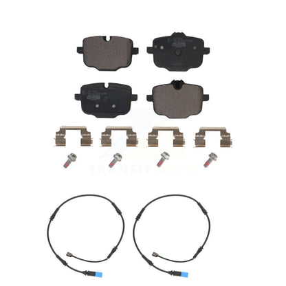 Ceramic Disc Brake Pads And Wear Sensors Rear Kit For BMW X5 X7 X6