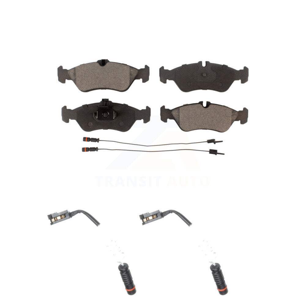 Ceramic Brake Pad & Extra Wear Sensor Rear Kit For Dodge Sprinter 2500 3500 2.7L