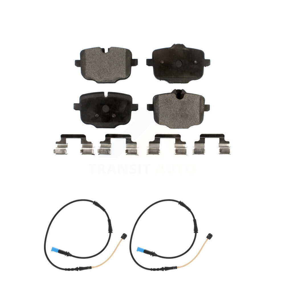 Ceramic Disc Brake Pads And Wear Sensors Rear Kit For BMW X4