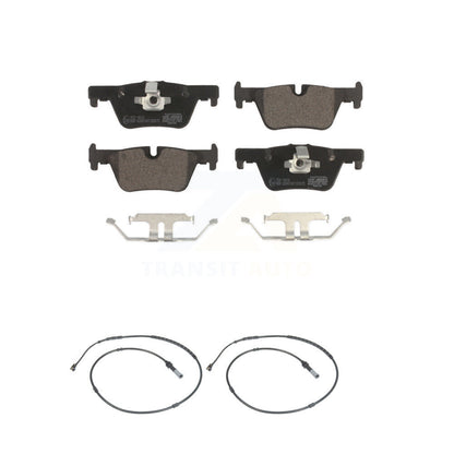 Ceramic Brake Pad & Wear Sensor Rear Kit For BMW 328i xDrive 330i 320i 428i 328d
