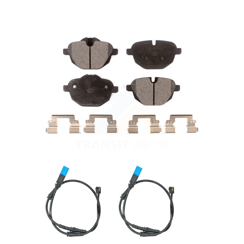 Ceramic Disc Brake Pads And Wear Sensors Rear Kit For BMW X3
