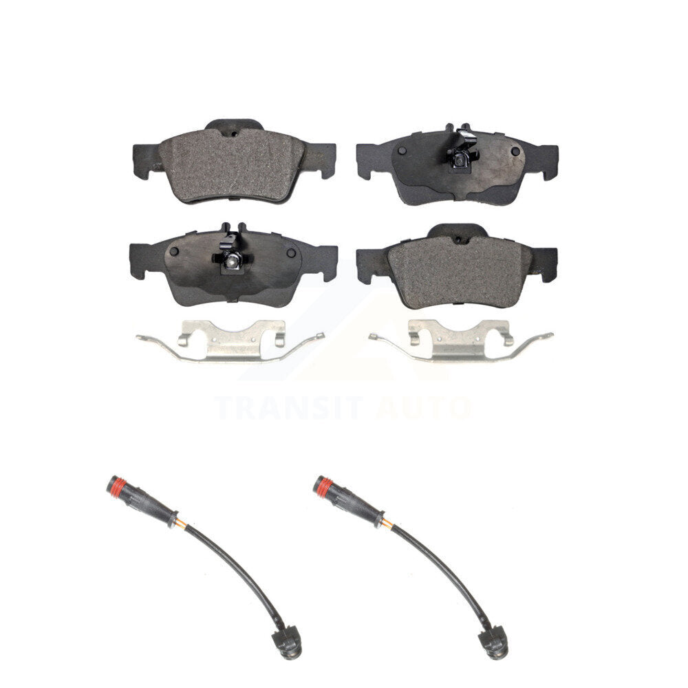 Ceramic Disc Brake Pads And Wear Sensor Rear Kit For Mercedes-Benz SL63 AMG SL65