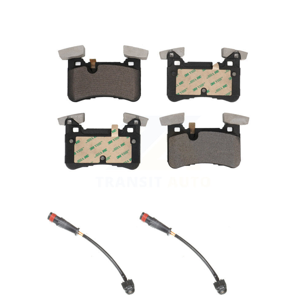 Ceramic Brake Pad And Wear Sensor Rear Kit For Mercedes-Benz C63 AMG E63 S CLS63