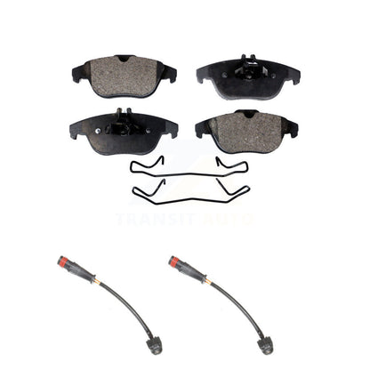 Ceramic Disc Brake Pads Wear Sensor Rear Kit For 2011 Mercedes-Benz C63 AMG 6.3L