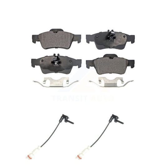 Ceramic Brake Pad Wear Sensor Rear Kit For 03 Mercedes-Benz E320 Sedan with 3.2L