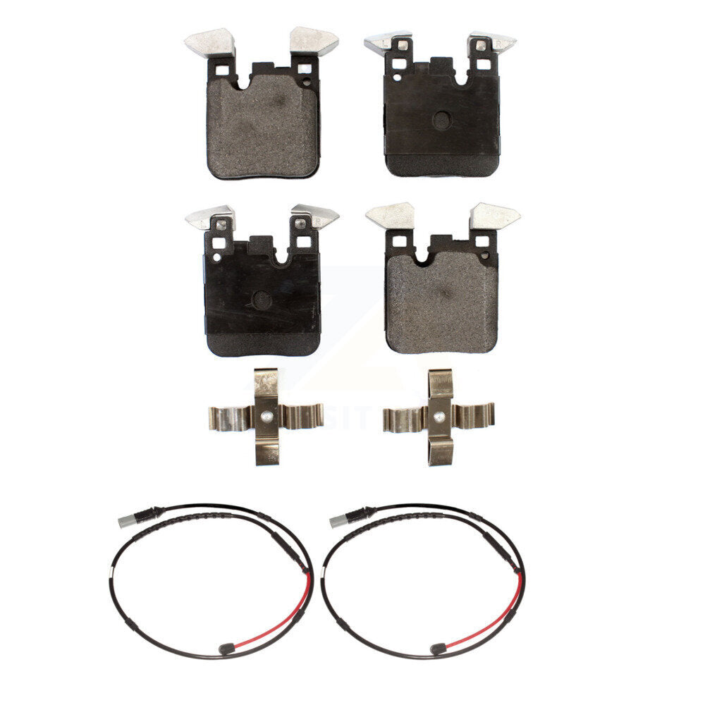 Ceramic Disc Brake Pads And Wear Sensors Rear Kit For BMW M3 M2