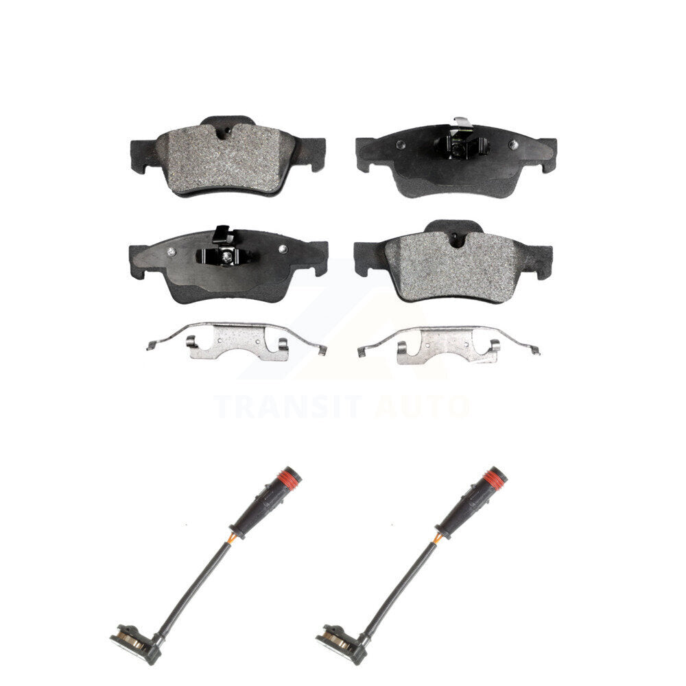 Ceramic Brake Pad Wear Sensor Rear Kit For Mercedes-Benz ML350 R350 G63 AMG R500