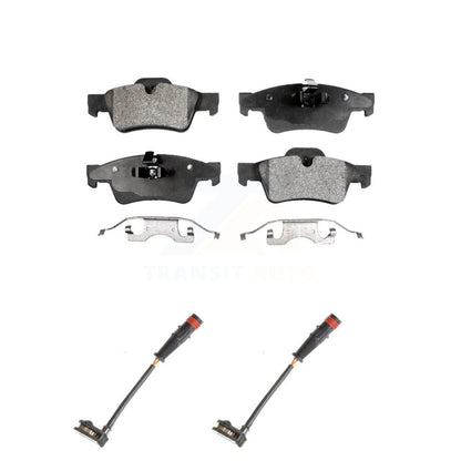 Ceramic Brake Pad Wear Sensor Rear Kit For Mercedes-Benz ML350 R350 G63 AMG R500
