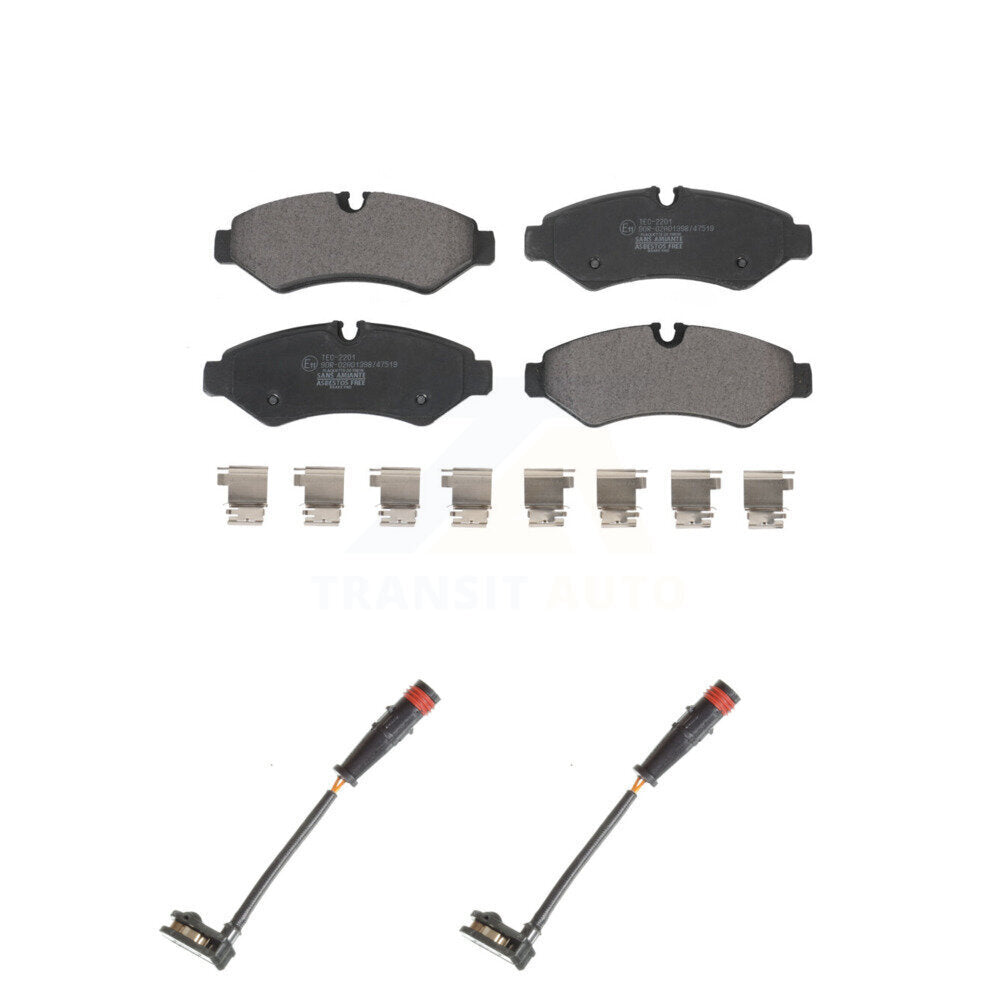 Ceramic Disc Brake Pad Wear Sensor Rear Kit For Mercedes-Benz Sprinter 2500 1500