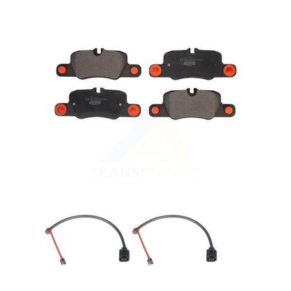Ceramic Brake Pads Wear Sensor Rear Kit For Porsche 911 3.0L With Cast Iron Disc