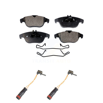 Ceramic Brake Pad Wear Sensor Rear Kit For Mercedes-Benz C300 GLK350 GLK250 E350