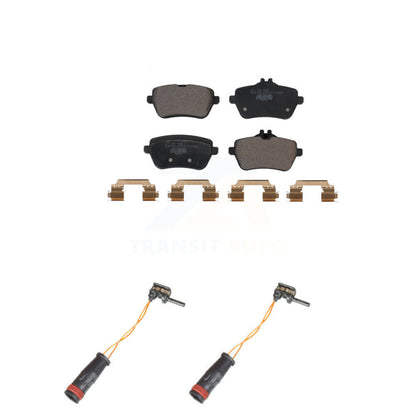 Ceramic Brake Pads & Wear Sensor Rear Kit For Mercedes-Benz S550 S560 SL450 S450