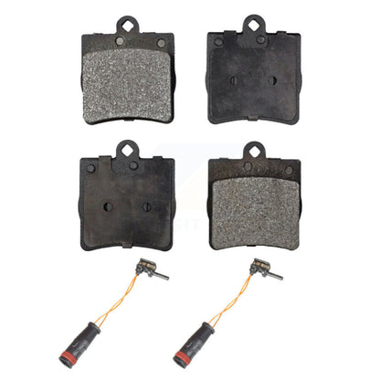 Ceramic Disc Brake Pads And Wear Sensors Rear Kit For Mercedes-Benz C230 C240