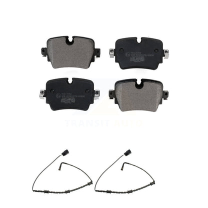 Ceramic Disc Brake Pads And Wear Sensors Rear Kit For Jaguar XJ