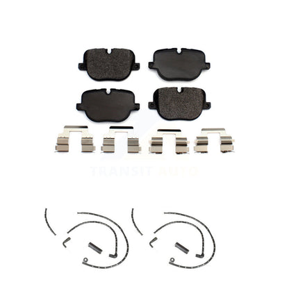 Ceramic Disc Brake Pads And Wear Sensors Rear Kit For Land Rover Range