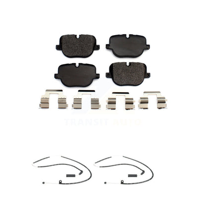 Ceramic Disc Brake Pads And Wear Sensors Rear Kit For Land Rover Range
