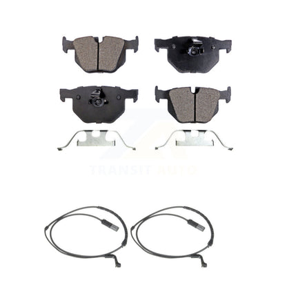 Ceramic Disc Brake Pads And Wear Sensors Rear Kit For BMW X5 X6