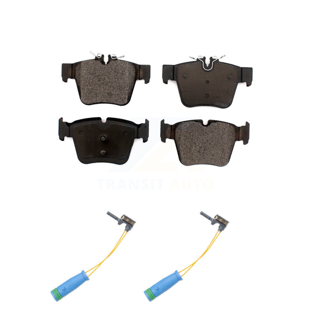 Ceramic Brake Pads & Wear Sensor Rear Kit For Mercedes-Benz GLC300 C43 AMG GLC43