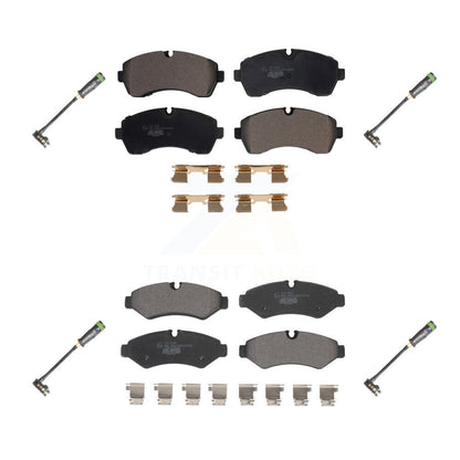 Ceramic Brake Pad Wear Sensor Front Rear Kit For Freightliner Sprinter 2500 3500