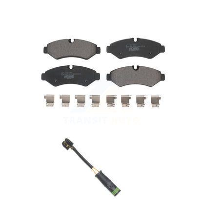 Ceramic Brake Pads & Wear Sensor Rear Kit For Mercedes-Benz Sprinter 4500 3500XD