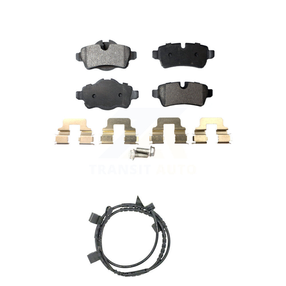 Ceramic Disc Brake Pads And Wear Sensors Rear Kit For Mini Cooper
