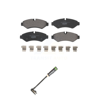Ceramic Brake Pads Wear Sensor Rear Kit For Freightliner Sprinter 2500 3500 1500