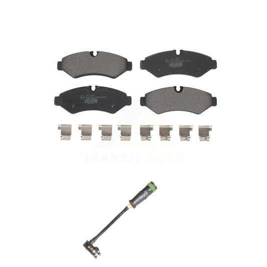 Ceramic Brake Pads Wear Sensor Rear Kit For Freightliner Sprinter 2500 3500 1500