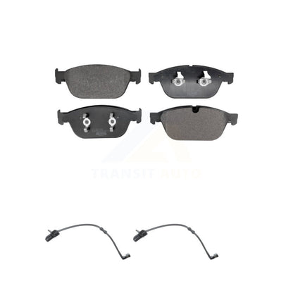 Ceramic Disc Brake Pads And Wear Sensors Front Kit For Audi SQ5 A8 Quattro