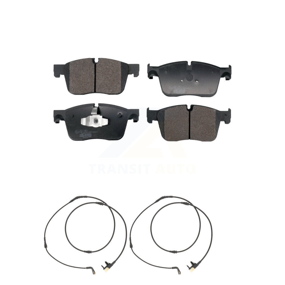 Ceramic Brake Pad Wear Sensor Front Kit For Jaguar F-Pace Land Rover Range Velar