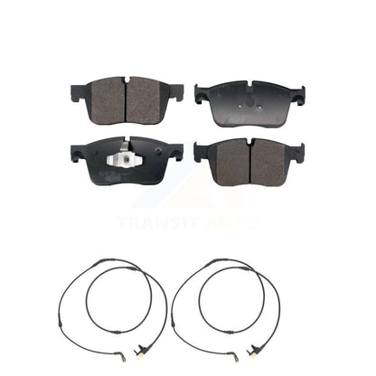 Ceramic Brake Pad Wear Sensor Front Kit For Jaguar F-Pace Land Rover Range Velar