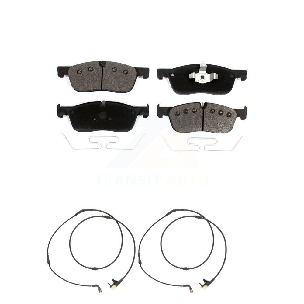 Ceramic Brake Pad Wear Sensor Front Kit For Jaguar F-Pace Land Rover Range Velar