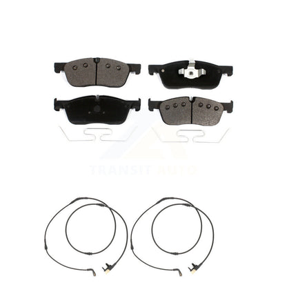Ceramic Brake Pad Wear Sensor Front Kit For Jaguar F-Pace Land Rover Range Velar