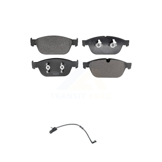 Ceramic Disc Brake Pads And Wear Sensors Front Kit For Audi SQ5 A8 Quattro