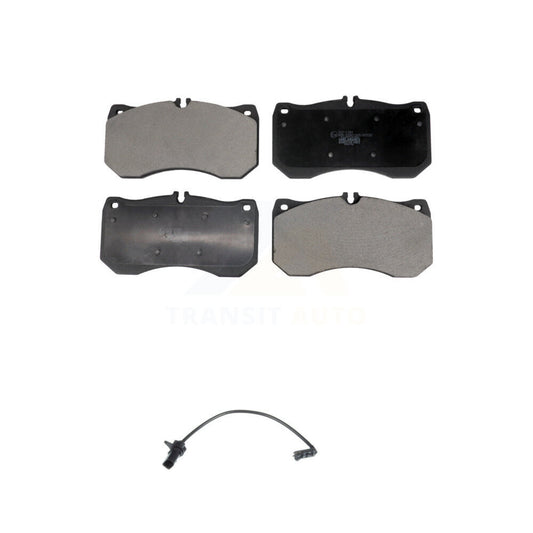Ceramic Disc Brake Pads And Wear Sensors Front Kit For Audi S6 S7 S8